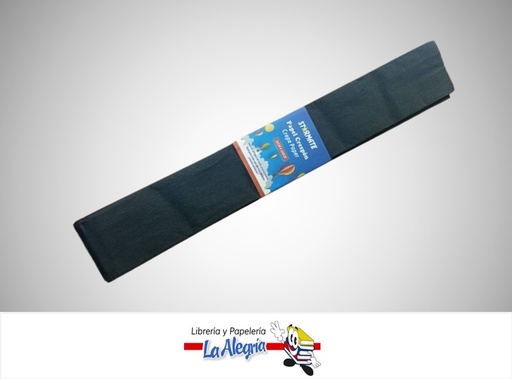 [7453089143824] PAPEL CREPE 50X200 CM NEGRO STR-CP-8019; UND MARCA STARMATE