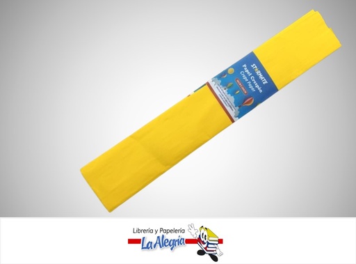 [7453089143688] PAPEL CREPE 50X200 CM AMARILLO OSCURO STR-CP-8046; UND MARCA STARMATE