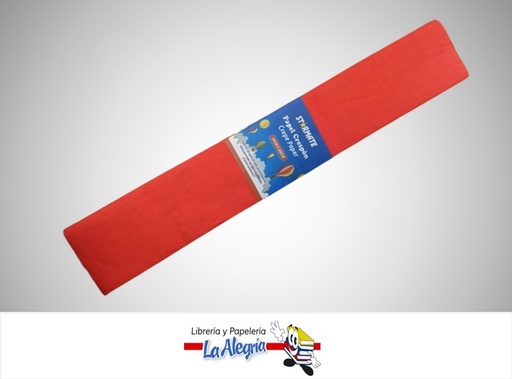 [7453089143657] PAPEL CREPE 50X200 CM ROJO STR-CP-8047; UND MARCA STARMATE