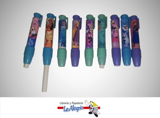 [7707849577641] BORRADOR RETRACTIL DISNEY NIÑA UND MARCA PRIMAVERA