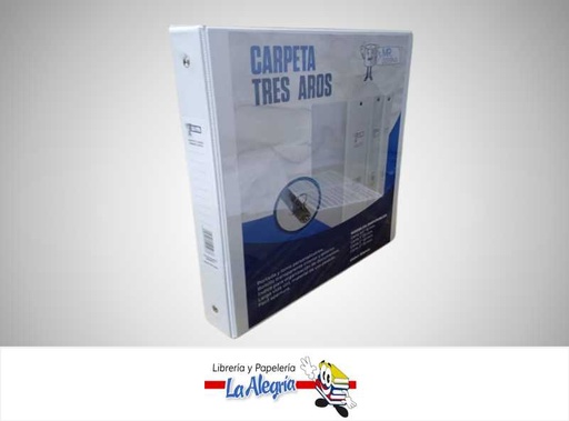[6928551101073] CARPETA 3 AROS 1" CARTA BLANCA UND MARCA MR. BOBINA