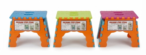 [6952204074841] SILLA PLASTICA INFANTIL PLEGABLE 22X16X19 CM COLORES VARIADOS MAX. 75 KG REF: BP-2353 MARCA STARMATE