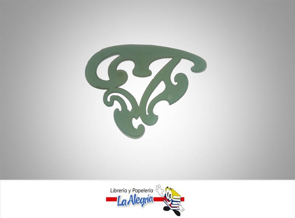 PLANTILLA DE CURVAS POINT LINE VERDE MARCA POINT LINE   