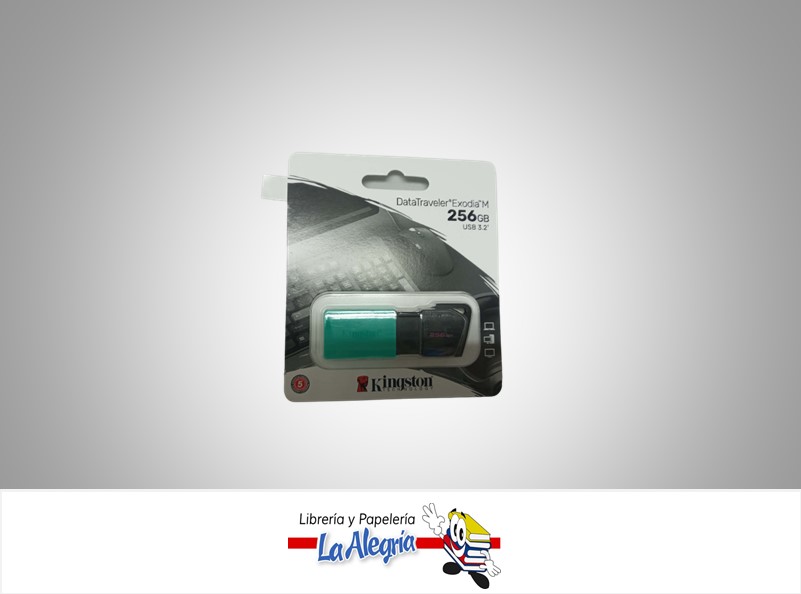PENDRIVE DATA TRAVEL EXODIA 256 GB 3.2 U MARCA KINGSTON   