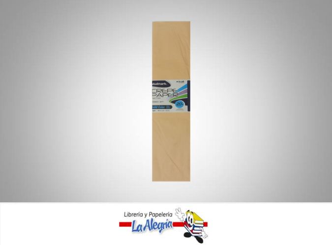 PAPEL CREPE 50X200CM CARNE UND MARCA STUDMARK