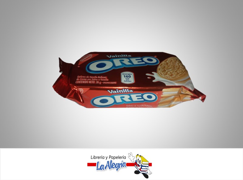 GALLETA OREO VAINILLA 32G MARCA NABISCO