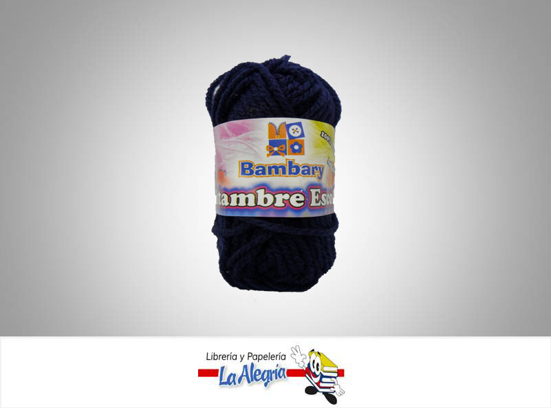 ESTAMBRE ESCOLAR 12GR AZUL MARINO UND MARCA BAMBARY   