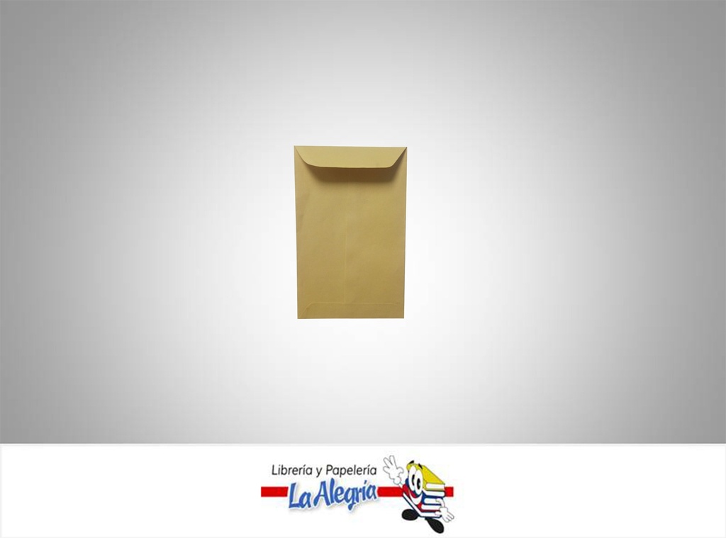 SOBRE KRAFT 1/2 CARTA 15X23CM 50 UND MARCA S/M   