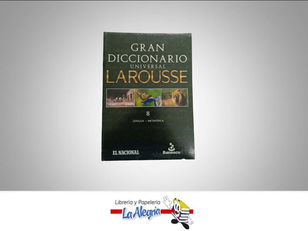 GRAN DICCIONARIO UNIVERSAL LAROUSSE 8  TEMATICA DICCIONARIOS AUTOR LAROUSSE EDITORIAL LAROUSSE