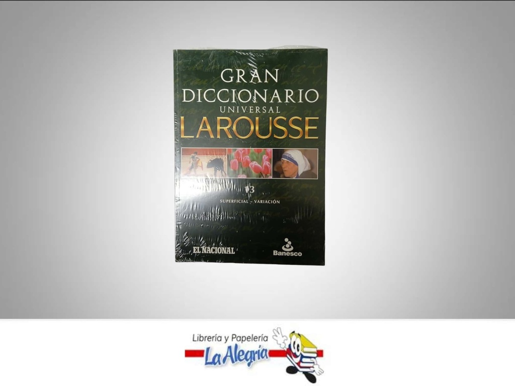 GRAN DICCIONARIO UNIVERSAL LAROUSSE 13  TEMATICA DICCIONARIOS AUTOR LAROUSSE EDITORIAL LAROUSSE