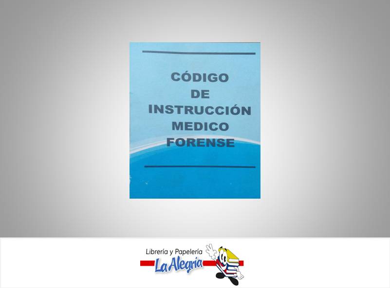 CODIGO MEDICO FORENSE TEMATICA LEYES EDITORIAL DISTRIBUIDORA ML