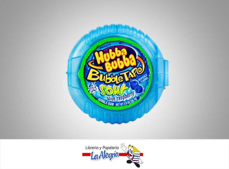 CHICLET HUBBA BUBBA FRAMBUESA AZUL 56,7GR MARCA WRIGLEYS