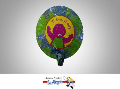 GLOBO FOIL 18 HI EVERYBODY UND MARCA ANAGRAM   