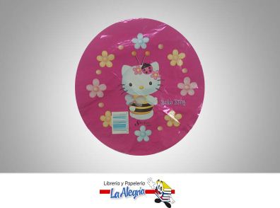 GLOBO FOIL 10 HELLO KITTY UND MARCA ANAGRAM   