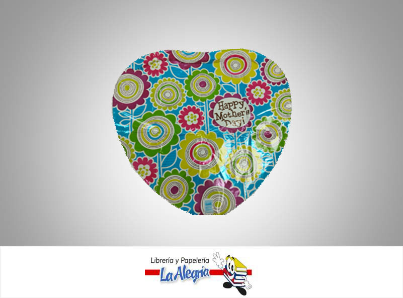 GLOBO FOIL 18 HAPPY MOTHERS DAY MARCA ANAGRAM   