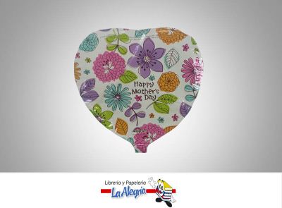 GLOBO FOIL 10 HAPPY MOTHER'S DAY UND MARCA ANAGRAM   
