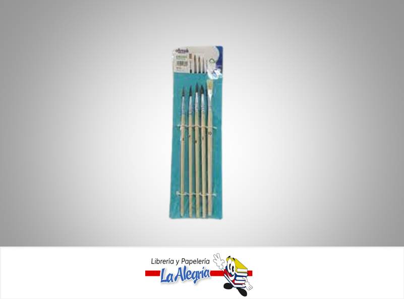 PINCEL 5 PIEZAS 2,4,6,8,10 OK516 MARCA OFIMAK