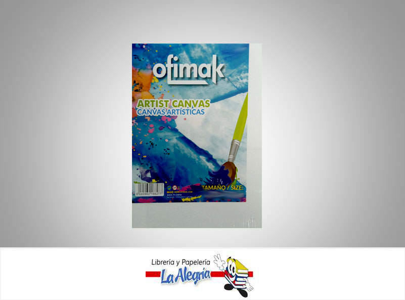 LIENZO SOBRE BASTIDOR OK518 25X30 CM UND MARCA OFIMAK   