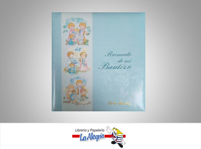 ALBUM FOTO 29X30CM RECDO DE MI BAUTIZO A       