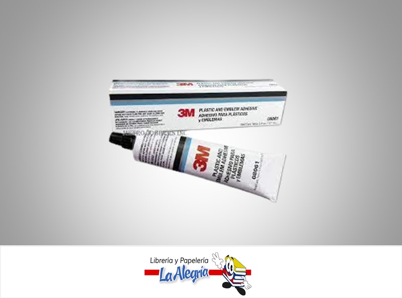 PEGA PARA EMBLEMAS 08061;147 ML UND MARCA 3M   