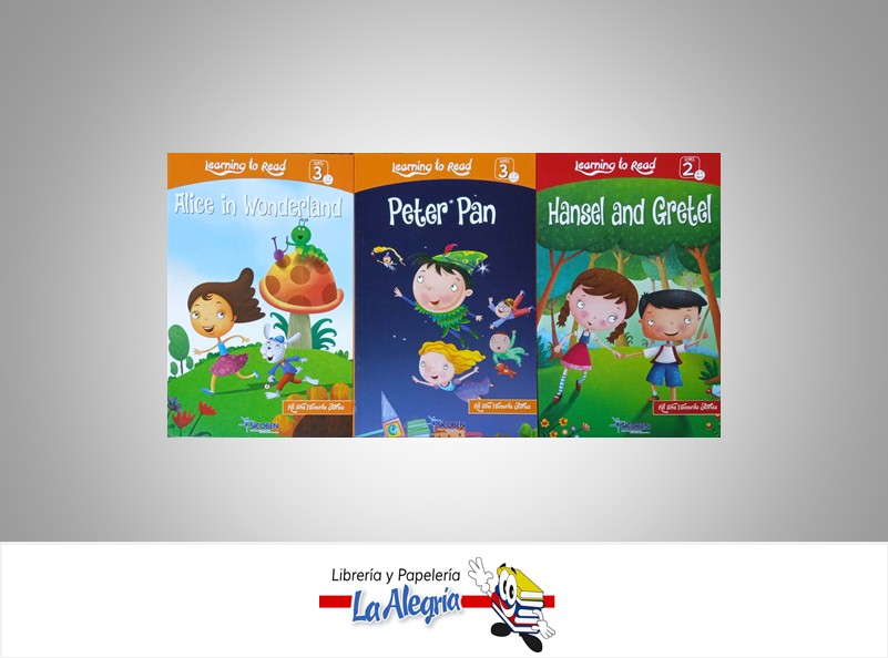 COLECCION APRENDIENDO A LEER INGLES      EDITORIAL PRENDIENDO A LEER INGLE