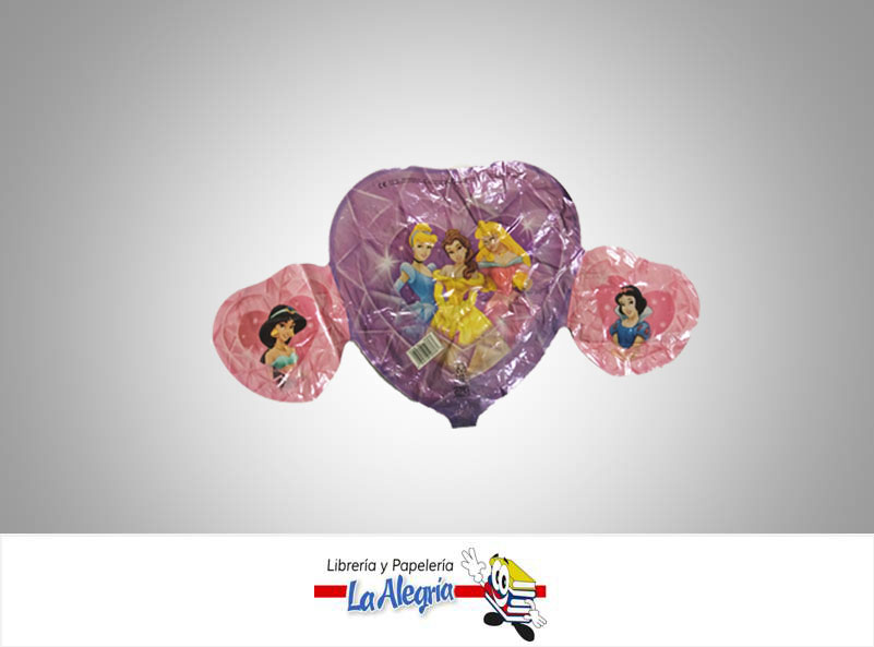 GLOBO FOIL 14 PRINCESAS DISNEY MARCA MD   