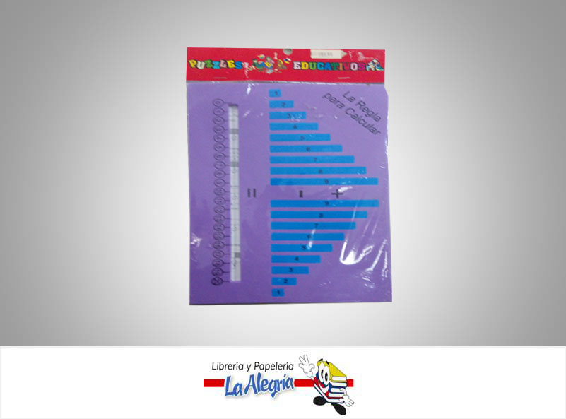 LA REGLA PARA CALCULAR EN FOAMI UND MARCA S/M   