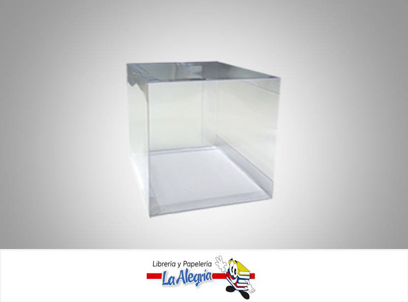 CAJA ACETATO 21X21X21 CM UND MARCA S/M   