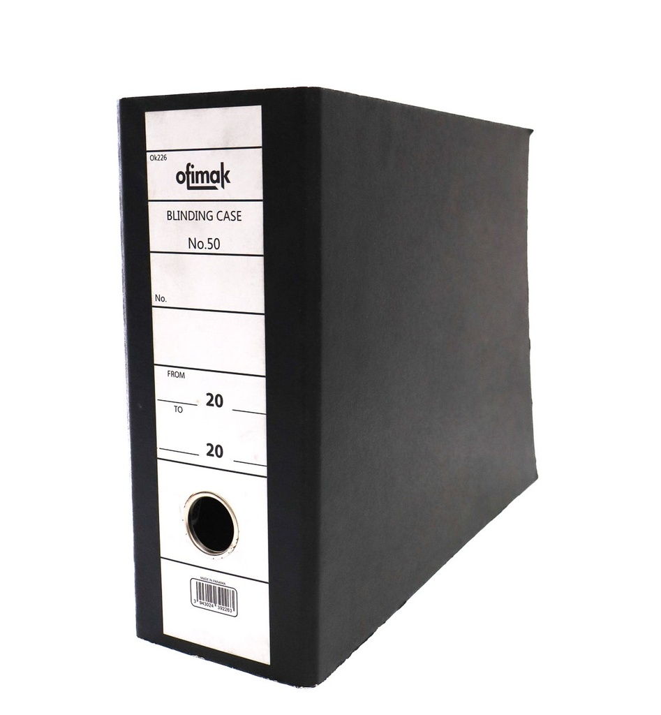 ARCHIVADOR LOMO ANCHO MEDIA CARTA OK226 MARCA OFIMAK