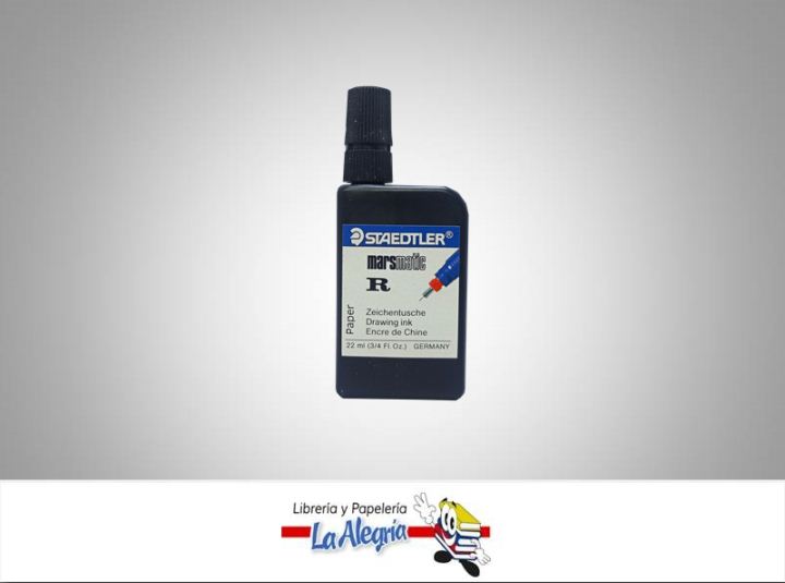 TINTA CHINA MARS MATIC 22ML NEGRO UND MARCA STAEDTLER   