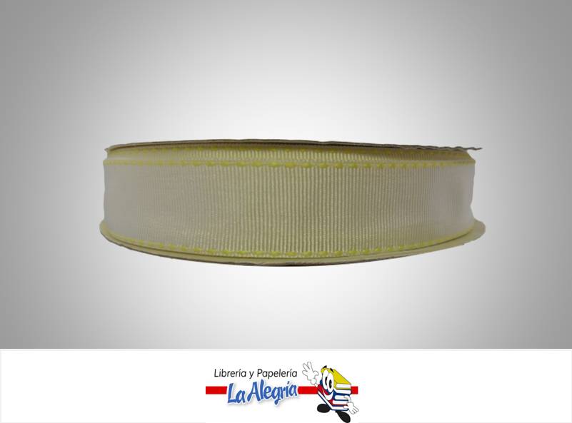 CINTA GROSS C/B 24MM AMARILLO CLARO XMTR MARCA S/M   