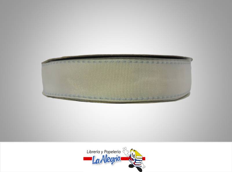 CINTA GROSS C/B 24MM AZUL CIELO XMETRO MARCA S/M   