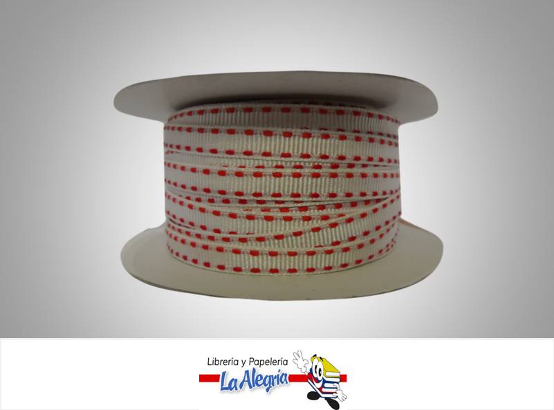 CINTA GROSS C/B 07MM ROJO XMETRO MARCA S/M   
