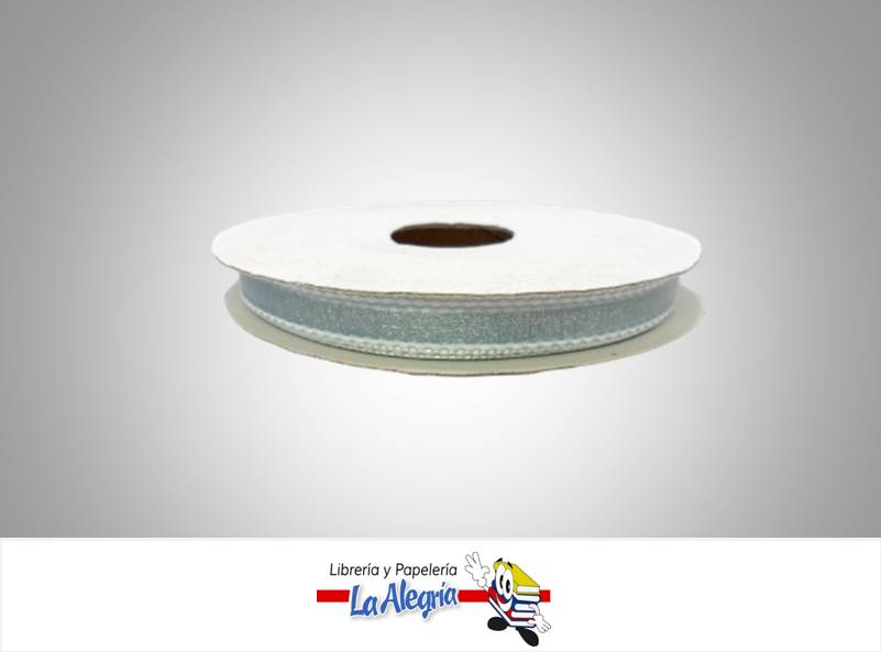 CINTA ORGANZA 10MM AGUAMARINA XMETRO MARCA S/M   