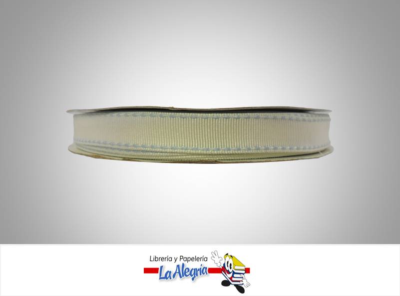 CINTA GROSS C/B 12MM AZUL CIELO XMETRO MARCA S/M   