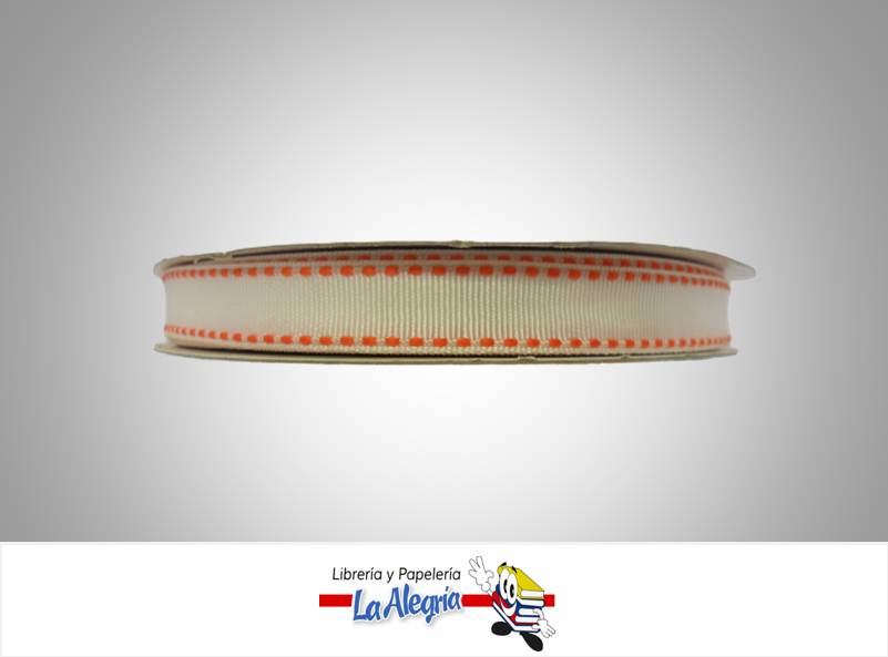 CINTA GROSS C/B 12MM NARANJA XMETRO MARCA S/M   