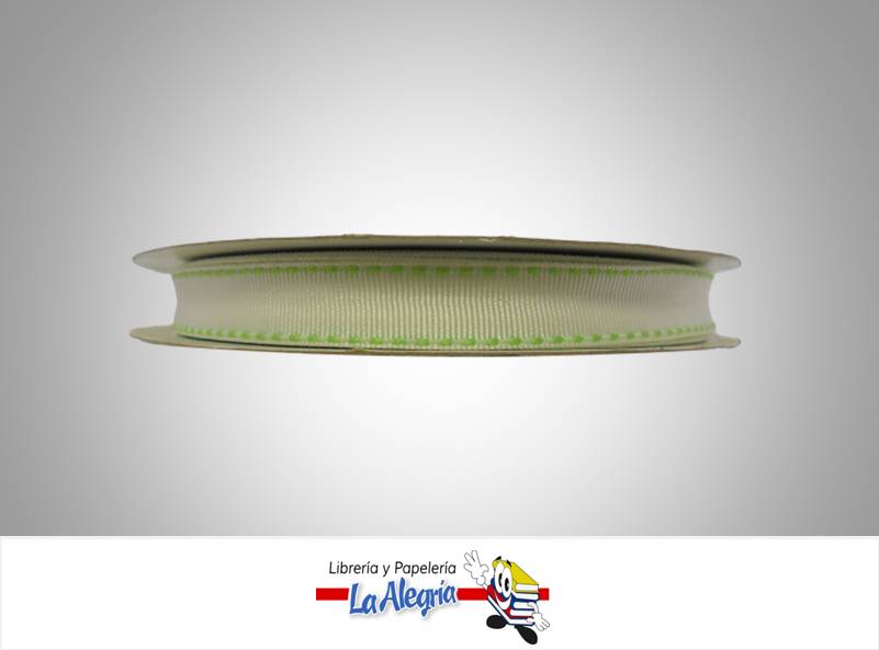 CINTA GROSS C/B 12MM VERDE MANZANA XMTRO MARCA S/M   