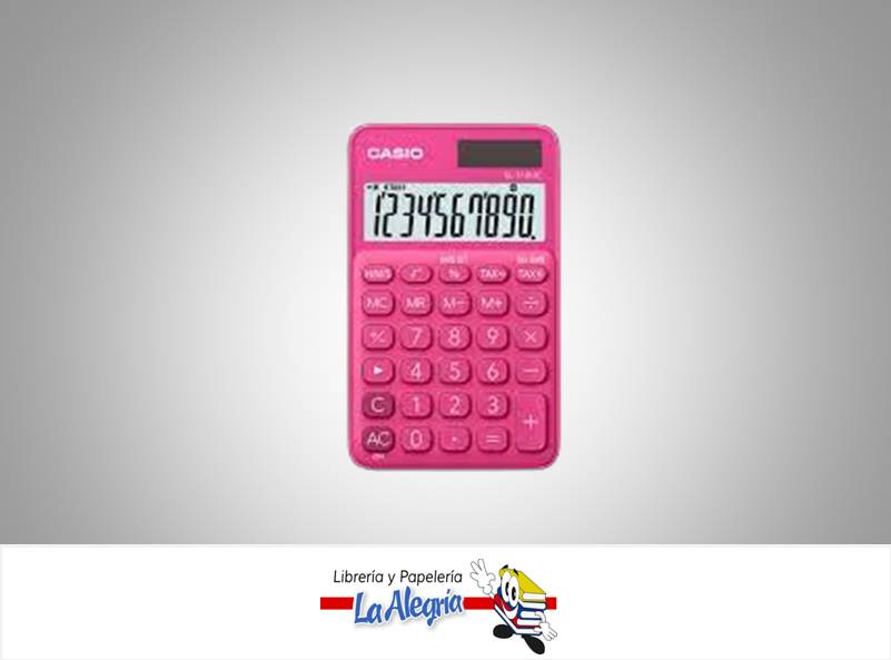 CALCULADORA ESCRITORIO SL-310UC-RD 10DIG MARCA CASIO   
