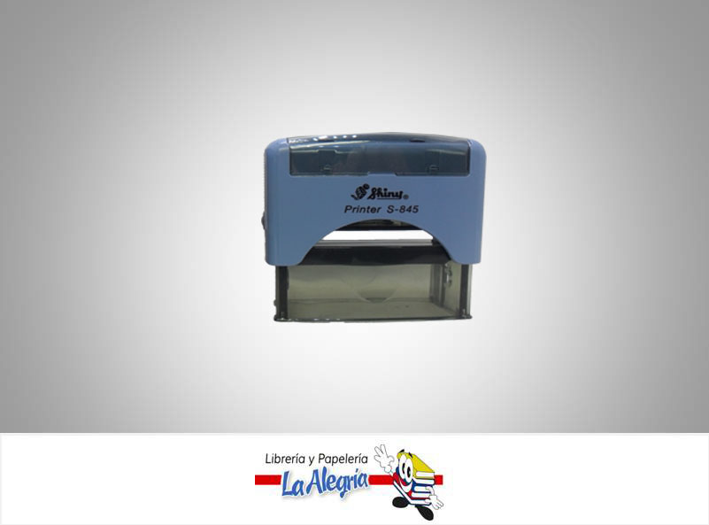 SELLO AUTOM PRINTER S845 70X25MM AZUL MARCA SHINY   