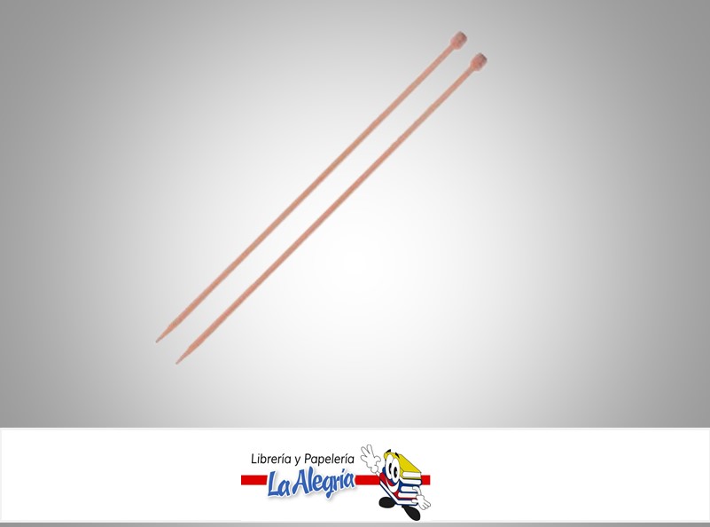 AGUJA PARA TEJER 4 MM PAQ 2UND MARCA MILWARD   