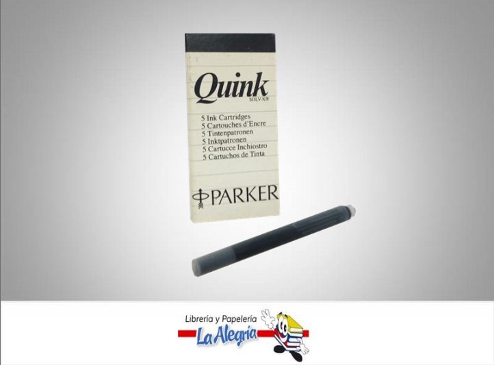 REPUESTO QUINK PLUMA FUENTE NEGRO 5UND MARCA QUINK   