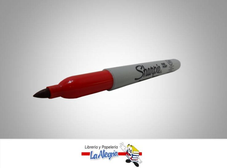 MARCADOR SHARPIE FINE 30002 ROJO UND MARCA SHARPIE