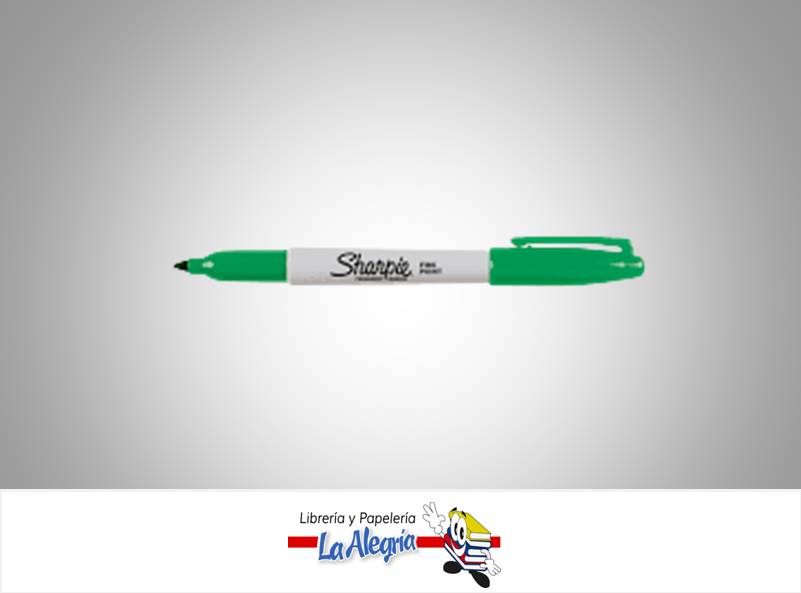 MARCADOR SHARPIE FINE VERDE UND MARCA SHARPIE   