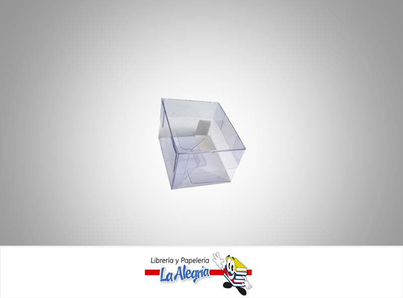 CAJA ACETATO 5X5X3 CM UND MARCA INGEPLAST   