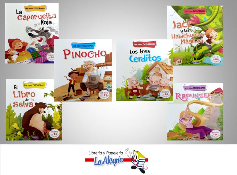 LEE CON PICTOGRAMAS TEMATICA CUENTO MARCA SICOBEN