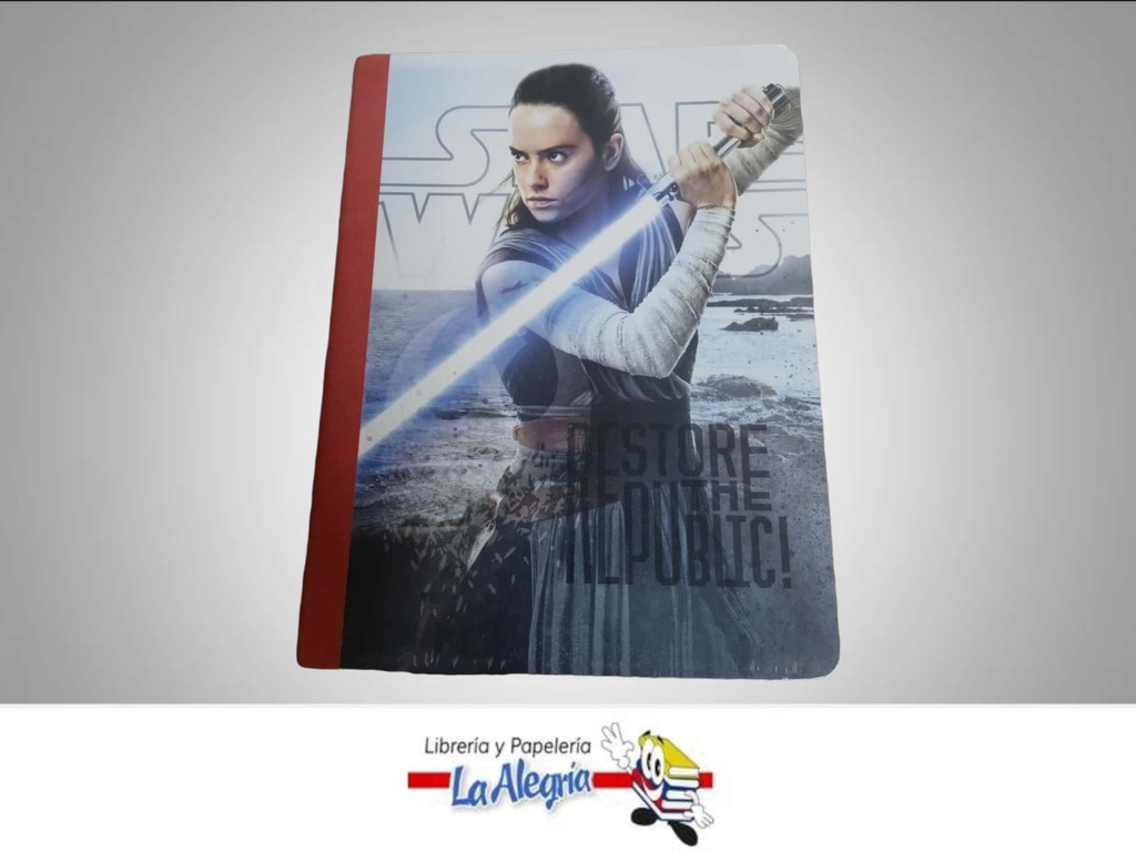 LIBRETA EMP 100 HOJ STAR WARS 1LIN OK401 MARCA OFIMAK   