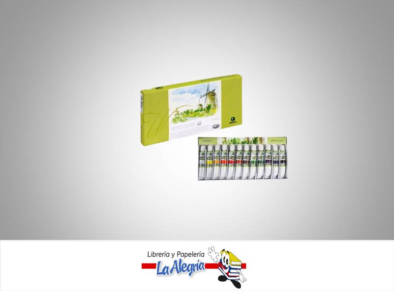 PINTURA ACUARELA E1336B 12ML PAQ 12 UND MARCA MARIES