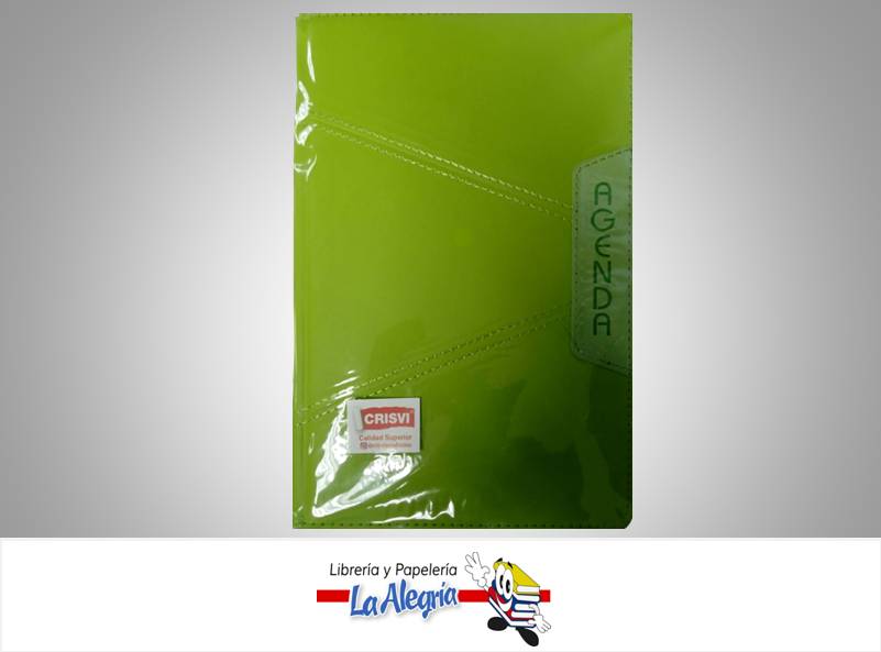 AGENDA PERMANENTE 21X15 CM COLOR SURTIDO MARCA CRISVI   