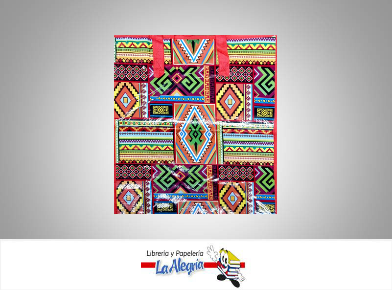 BOLSA YUTE C/CIERRE 40X44 CM MARCA S/M   