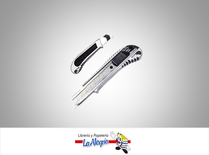 EXACTO METALICO SECURITY 18MM CUERPO ALU MARCA SILLACA   